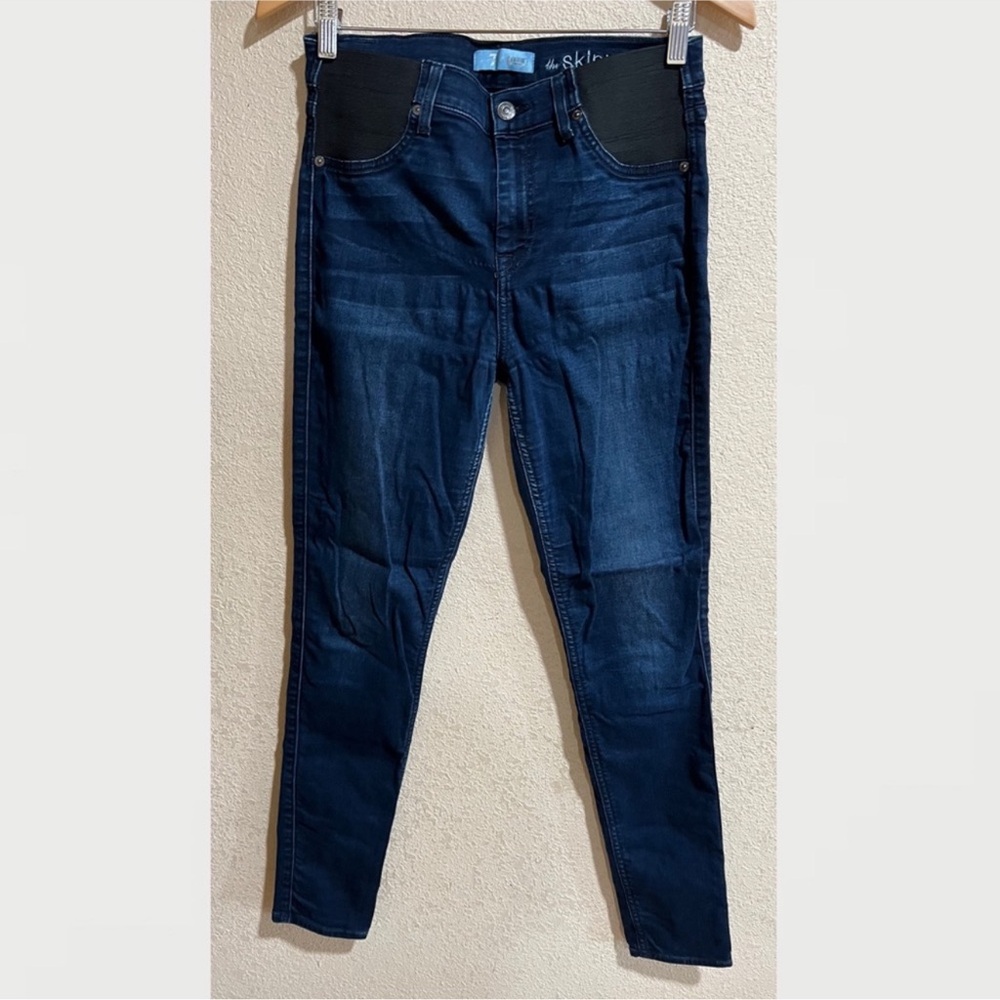 7 for all Mankind 7FAM b(air)the ankle skinny maternity jeans - FLAW